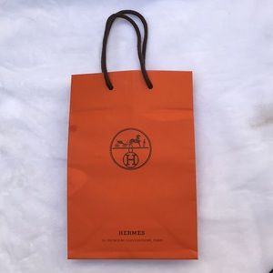 Auth HERMÈS Paris Shopping Paper Bag